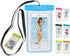 Waterproof Phone Pouches, Universal Fit, Clear, 2 Pack (Green)...