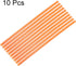 uxcell 10pcs Hot Glue Sticks for Glue Gun 7mm/0.28-inch x 10-inch Mini Hot Melt Adhesive Glue Stick Orange...