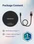 Gigastone 2 Pack Wireless Charger, 15W Max Qi-Certified Fast Wireless Charging Pad, Compatible with iPhone 15/14/13/12/11/X/8 Series, Samsung Gala...
