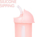 Boon Swig Toddler Silicone Straw Cup, 9 Ounces Pink...