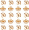 PH PandaHall 20Pcs 11.5mm Diameter Sewing Buttons Metal Button Blazer Half Round Sport Woolen Buttons Set Woolen Coat Jacket Decorative Buttons fo...