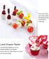 350pcs 4ml Mini Squeeze Transfer Cupcakes Pipettes-Disposable Plastic Droppers for Cupcake,Dessert,Strawberries and Chocolate...