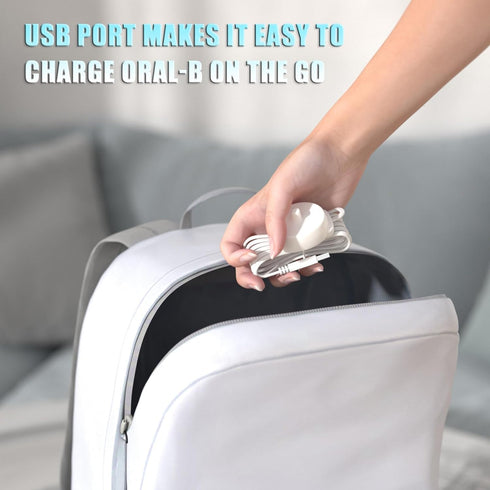 USB Electric Toothbrush Charger for Braun Oral B 3757 Charger, Replacement USB 3757 Charger for Oral-B, Waterproof Inductive Charging Base Portabl...