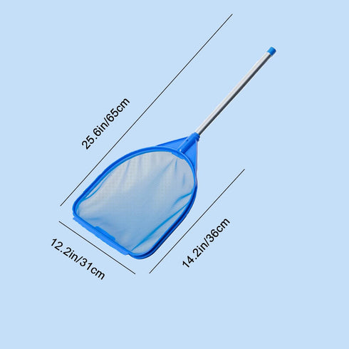 Pool Skimmer, Spa Hot Tub Skimmer Net with Pole - 26'' Ultra Fine Mesh Net for Efficient Cleaning - Ideal for Pools, Spas, and Hot Tubs...