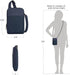 Travelon Anti-Theft Metro Stadium Mini Crossbody...