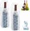 Ice Wine Bag, Wine Chiller, Wine Cooler Refrigerator, Wine Fridge, Wine Bottle Chiller Cooler for Red White Champagne or Sparkling. Gel Cooling Ho...