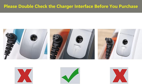 Replacement Black and Decker Cordless Vacuum Charger 23V Charging Cord Compatible with Black+ Decker Jack Plug Charger N511997 90602523-04 Power A...