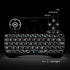(Backlit Version) H9+ Mini Keyboard,2.4GHz Wireless Mini Handheld Smart TV Remote Keyboard with Touchpad for PC,Raspberry Pi 2, Pad, Smart TV, And...