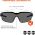Ergodyne Skullerz Dellenger Adjustable Safety Glasses, z87...