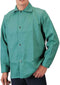 Tillman Flame Retardant Clothing Modern Jacket, 30" L, Green, L, Green, Large US...
