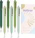 6Pcs Retractable Gel Ink Pens, 0.5mm Black Fine Point, Quick Dry, Smooth Writing, Aesthetic Morandi Gel Pen for Journaling Note Taking School Offi...