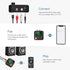 Bluetooth Transmitter Receiver, Bluetooth 5.2 Audio Adapter for Home Stereo, Wireless Audio Adapter with Display or Headphones, Home Theater, TV, ...