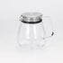 Kinto Stainless Unitea One Touch Teapot 720 Milliliter (24.35 Fl. Oz.) - Heat-resistant Glass Teapot with Stainless Steel Strainer in Lid (Japan I...
