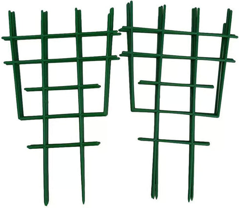 2Pcs Green Garden Plant Cages Stand Plants Climbing Shelf Indoor Outdoor Climbing Plants Plant Container Accessories...