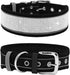Bling Rhinestone Dog Collar Soft Comfortable Stylish Dog Collar with Bright Reflective Stripe Premium Adjustable Diamond Crystal Pet Collar for Sm...