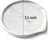 Large Spoon Rest,Ceramic Spoon Rest for Kitchen Counter Dishwasher Safe Marble Decor Spoon Holder for Kitchen,5.5 Inches...