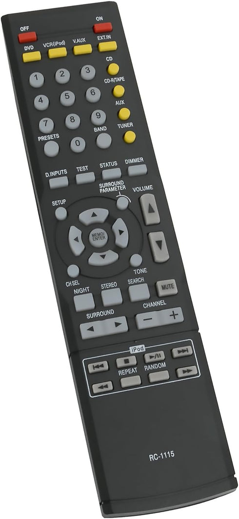 New Replace Ment Remote Control RC-1115 for Denon AV Surround Receiver AVR-390 AVR390 AVR-1610 AVR-1705 AVR-1804 AVR-2105...