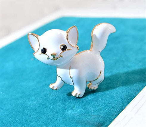 Cat Brooches Pin Cute Fashion Animal Pin Brooch Badge Jewelry Gifts for Backpacks Badges Hats Bags for Women Kids...