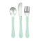 Green Sprouts® Stainless Steel & Sprout Ware® Kids' Cutlery, 12mo+, Plant-plastic, Dishwasher Safe, Ergonomic, Tested for Hormones - Light Sage...