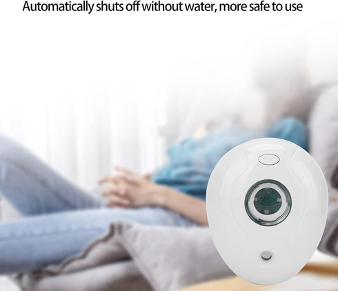 Mini Humidifier -Water Bottle Humidifiers Premium Humidification Unit Silent Ultrasonic Operation Auto Power Off Air Humidifier for Bedroom Desk C...