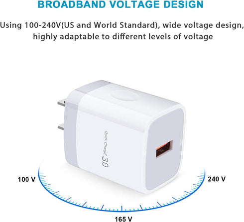 USB C Fast Charger Compatible LG Stylo 4 5 6, LG G5 G6 G7 G8 G8X V20 V30 V40 V50 V60 ThinQ, LG Velvet 5G, Wing 5G, LG K51 K52 K61 K62 K71 K92 K42 ...