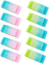 10 Pcs Colored Cube Pencil Erasers, Fruit Scented, Age-Resistant, Soft Flexible Rubber Jelly Erasers Cute Gradient Erasers for School Art Drawing,...