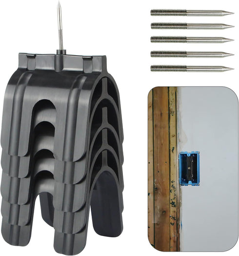 Outlet Marker for Drywall Installation Easy Drywall Marking Tool for Electrical Outlets Electric Wire Protection Made with Strong ABS Plastic No M...