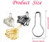 1000Pcs Metal Silver Safety Pins/Bulb Pin/Gourd Pin/Calabash Pin for Clothing Crafting and DIY Home Accessories, Suitable for The Tailor...