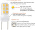 G8 LED Bulb 120V 30W Halogen Light Bulb Lamp for Over The Range Microwave Hood, Kitchen Over Stove Light Surface Light Bulbs for GE Microwave Oven...