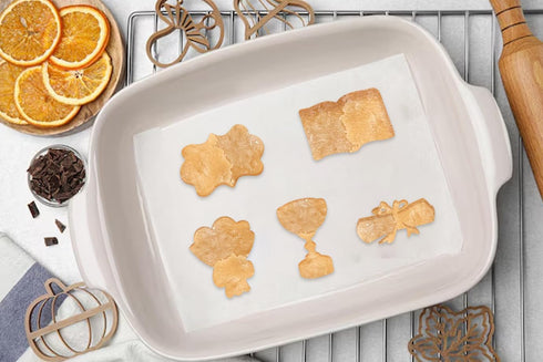 6 Pcs Graduation Cookie Cutter Set Graduation Cap Trophy Diploma Blessing Frame Book Bouquet Biscuit Mold Graduation Stainless Steel Cookie Cutter...