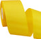 TONIFUL 2 Inch x 25 Yards Wide Yellow Satin Ribbon Solid Fabric Ribbons Roll for Valentine's Day Crafts Gift Wrapping Invitation Cards Floral Hair...