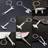 16-Piece Pretend Play Set Mini Construction Tools Keychains, Assorted Designs for Creative Play & Gifting - DIY Toy Car Keyrings...