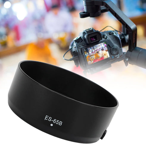 Camera Lens Hood Shade for RF50mm F1.8 Lens, Reversible Bayonet Lens Hood, Protective Hood for RF50mm F1.8 Lens...