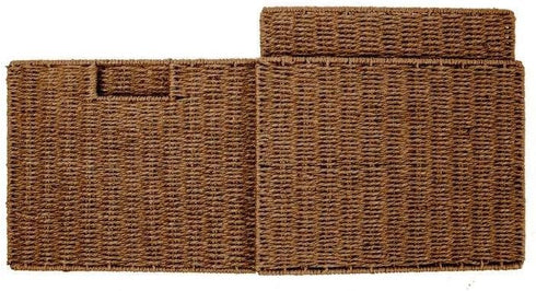 Trademark Innovations Foldable Storage Basket with Iron Wire Frame (Set of 2)...