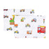 Kids Toddler Pillowcases 100% Cotton 14x19 2 Packs Fits Kid Toddler Bedding Pillow 14x19, 13x18 Small Pillow (Construction Vehicle Cars)...