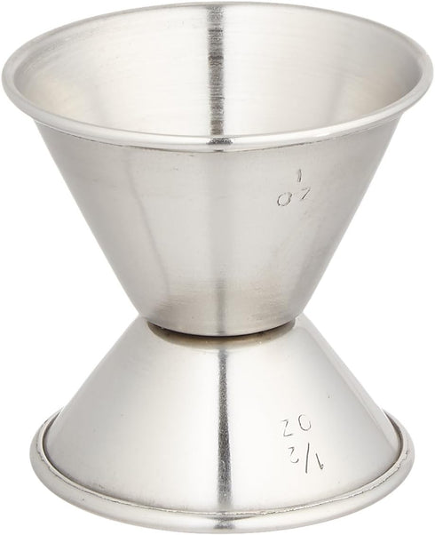 Winco Jiggers Steel 1/2 Ounce x 1 Ounce...
