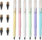 LUTER 6pcs Inkless Pencil with 6 Replacement Refills, Reusable Infinity Pencil Portable Eternal Pencil Everlasting Pencil for Writing and Drawing ...