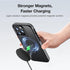 Magnetic Wireless Charger Compatible with MagSafe Charger/iPhone 15/15 Pro/15 Plus/15 Pro Max/14/14 Pro/14 Plus/14 Pro Max/13/13 Pro/13 Pro Max/12...