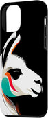 iPhone 12 mini llama Minimalist and Vibrant Style Christmas Birthday Case...