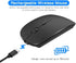 ZERU Bluetooth Mouse,Rechargeable Wireless Mouse for Macbook Pro/Macbook Air,Bluetooth Wireless Mouse for Laptop/PC/Mac/iPad pro/Computer...