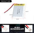 3.7V 1800mAh 844252 Lipo battery Rechargeable Lithium Polymer ion Battery Pack with JST Connector...