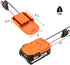 Power Wheel Adapter for Ridgid AEG 18V Hyper li-ion Battery with Fuse & Wire terminals, Power Connector for Rc Car, 14 Gauge Robotics, Rc Truck, D...