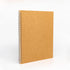 DSTELIN 10 inch x 7.5 inch, 100GSM, Blank Spiral Notebook, 1-Pack, Soft Cover, Sketch book, 100 Pages / 50 Sheets, with writing backboard, (Brown)...