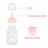 CHAREX Reborn Baby Doll Accessories Fake Feeding Bottle Sealed Matching Putty Magnetic Pacifier Baby Girl...
