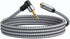 Headphone Extension Cable 25 ft 3.5mm Male to Female Stereo Audio Extension Cable - Double Shielded Braided Long 1/8 TRS aux Cord Extender for Sma...