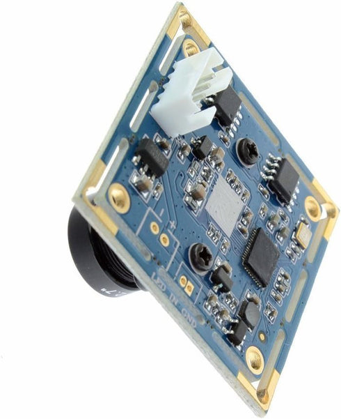 ELP 720p HD USB Camera Module with Microphone H.264 Mini UVC USB2.0 Audio Video Webcam Board for Android Linux Windows Mac Video Surveillance PC C...
