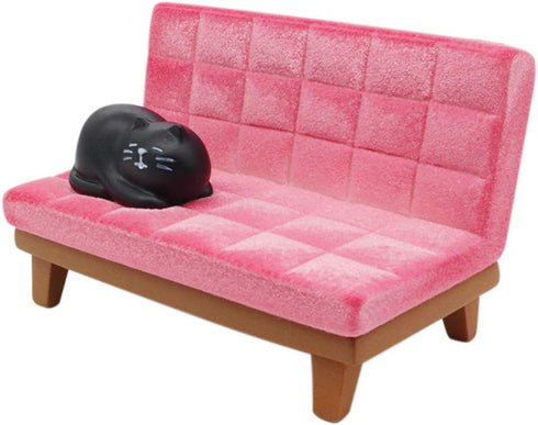 Bolley Joss Desk Cell Phone Holder Stand Pink Sofa with Cute Cat Kitty for Office Free You Hands Home Ornament...