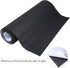 Caydo Large Black Self Adhesive Felt Roll Shelf Liner for DIY Projects Costume, Jewelry Drawer Craft Fabric Peel Stick 15.7" x 78.7"...