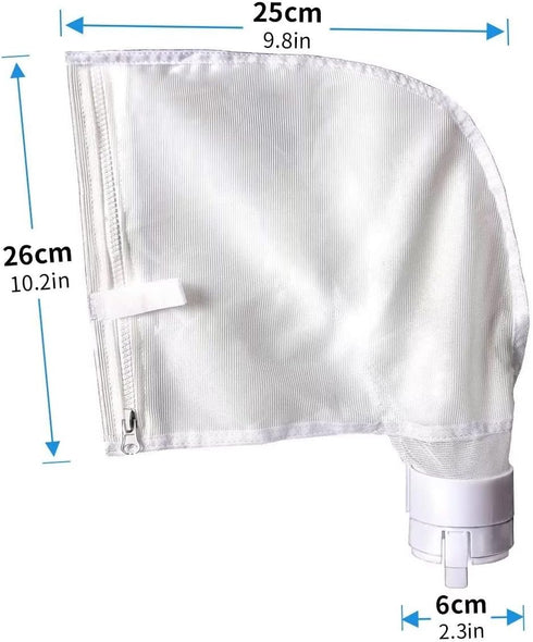 2 Pack Zippered Bag Replacement Fits for Polaris 360, 380 Pool Cleaner All Purpose Filter Bag for Polaris Filter Bag...