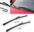 Premium U/J Hook 15"+15" Windshield Wiper Blades for 2007-2018 Jeep Wrangler JK Original Equipment Replacement Jeep Wrangler Accessories (Pack of ...